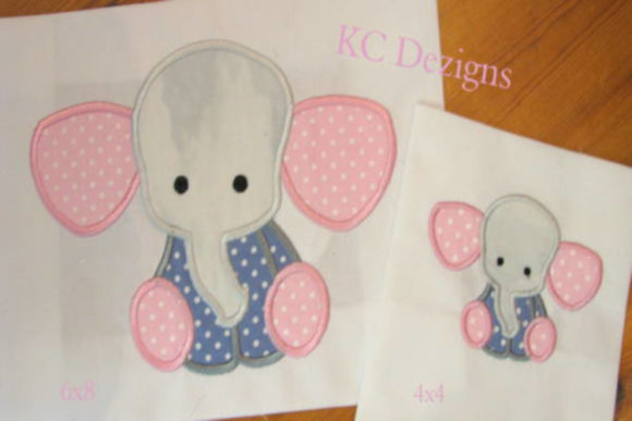 Baby Elephant Sitting Embroidery Design Review