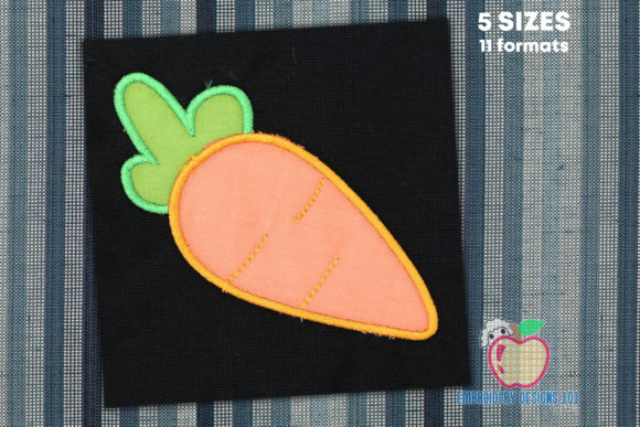Green and Red Carrot Applique Review