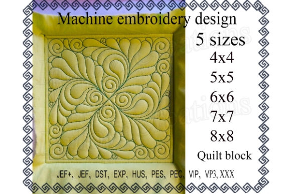 Quilt Block Review for Small Business Merch