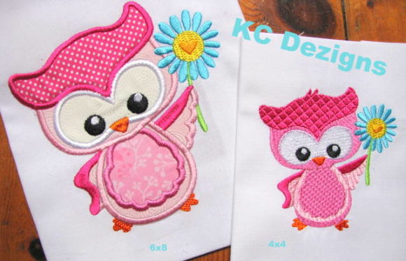 Spring Owl with Flower Embroidery Review